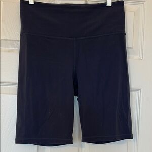 Athleta ultra high rise elation 9” short - navy size M